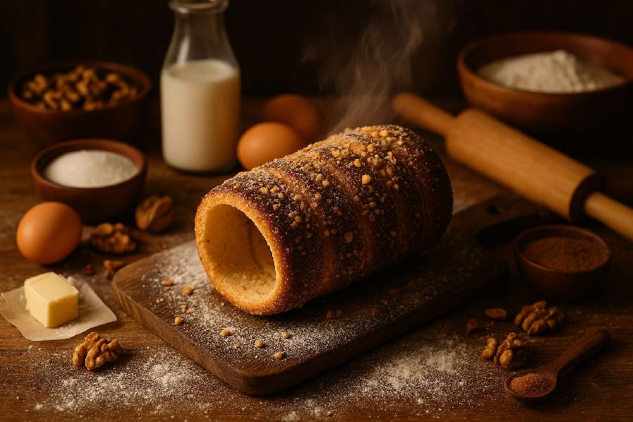 Domácí trdelník: křupavý na povrchu, nadýchaný uvnitř. A provoní celý byt