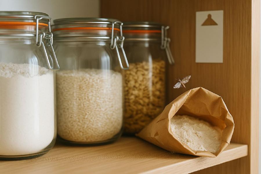 Jak bojovat s moučnými moly: kde se berou, jak škodí a jak se jich nadobro zbavit