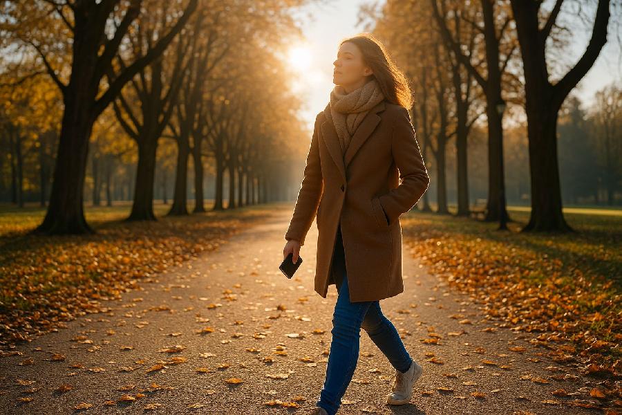 Podzimní splín: co s námi dělá světlo, proč pomáhá pohyb venku a jak na „světelnou hygienu“ doma