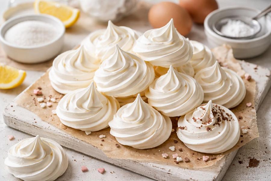 Recept na sněhové pusinky, co se jen rozplynou na jazyku