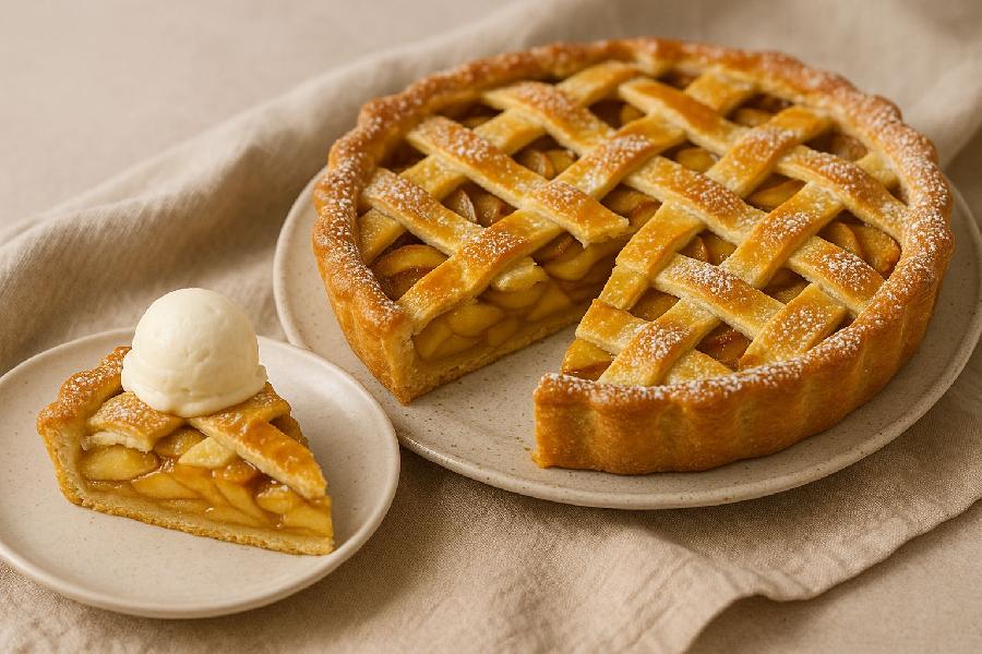 Skvělý jablečný koláč, který potěší celou rodinu