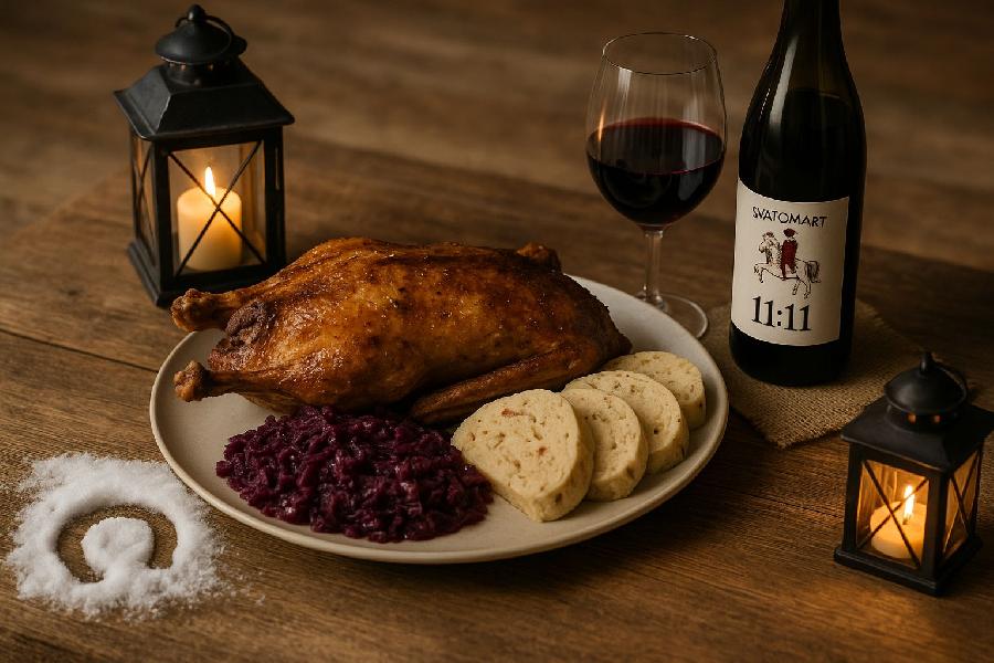 Svatý Martin – 11. listopadu: příběh pláště, husí pečínky a prvního vína